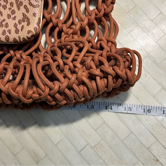 Free People Rust Macramé Tote Bag - Picture 8 of 13